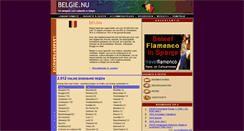 Desktop Screenshot of belgie.nu