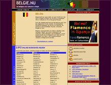 Tablet Screenshot of belgie.nu
